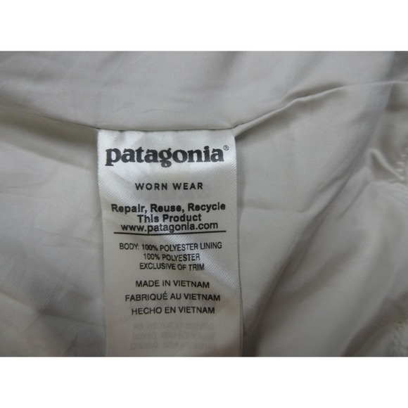 Patagonia Los Gatos Fleece Jacket Womens Small White Sherpa Full Zip STY25211 - Picture 11 of 15